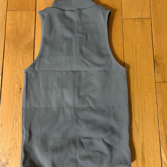 Garage Ribbed zip body suit - Picture 3 of 3